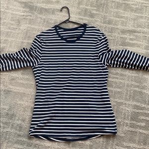 Men’s long sleeve lululemon T-shirt Striped